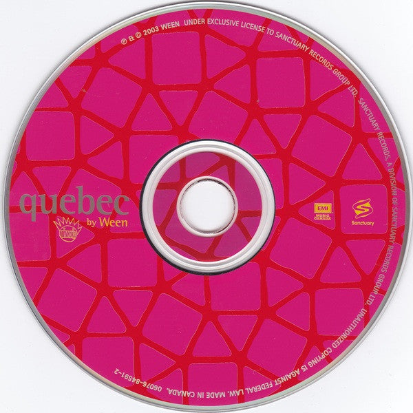 Ween : Quebec (CD, Album)