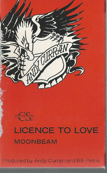 Andy Curran : Licence To Love (Cass, Single)