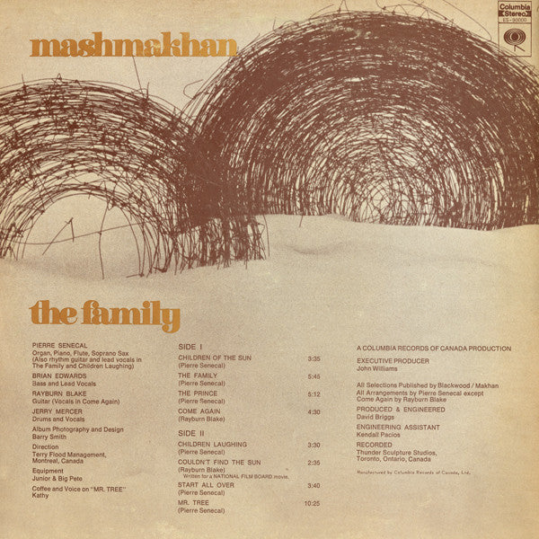 Mashmakhan : The Family (LP, Album, Gat)