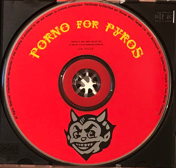 Porno For Pyros : Porno For Pyros (CD, Album, Club)