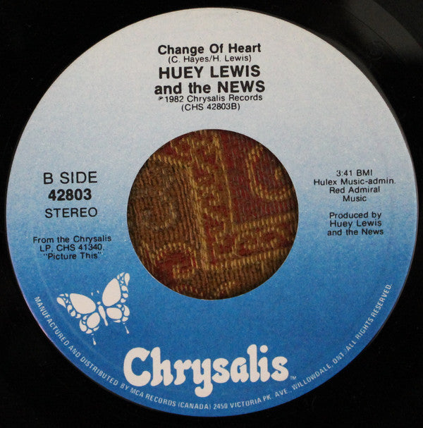 Huey Lewis And The News* : If This Is It (7", Single)