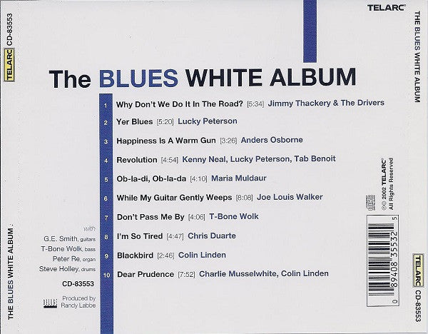 Various : The Blues White Album (CD, Album)