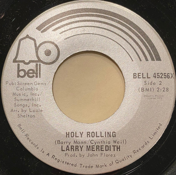 Larry Meredith : Sentimental Lisa (7", Single)