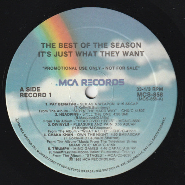 Various : The Best Of The Season (2xLP, Comp, Promo)