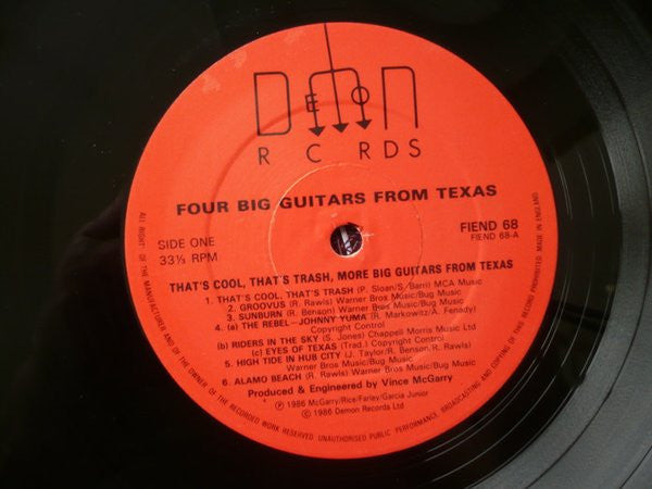 Big Guitars From Texas : That's Cool, That's Trash, More Big Guitars From Texas (LP, Album)