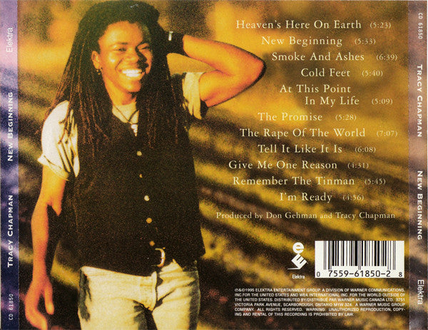 Tracy Chapman : New Beginning (CD, Album)