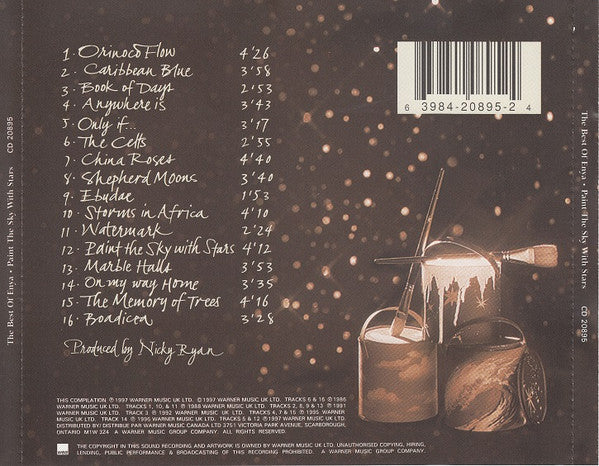 Enya : Paint The Sky With Stars - The Best Of Enya (CD, Comp)