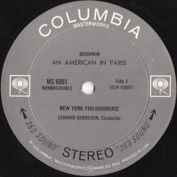 Gershwin*, Leonard Bernstein : Rhapsody In Blue / An American In Paris (LP)