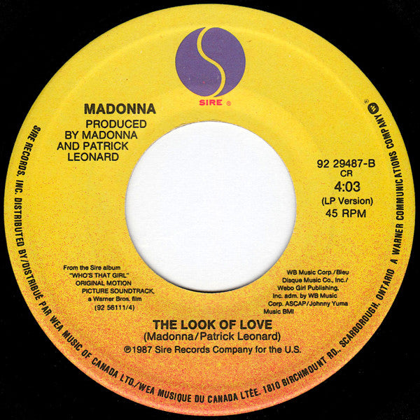 Madonna : Express Yourself (7", Single)