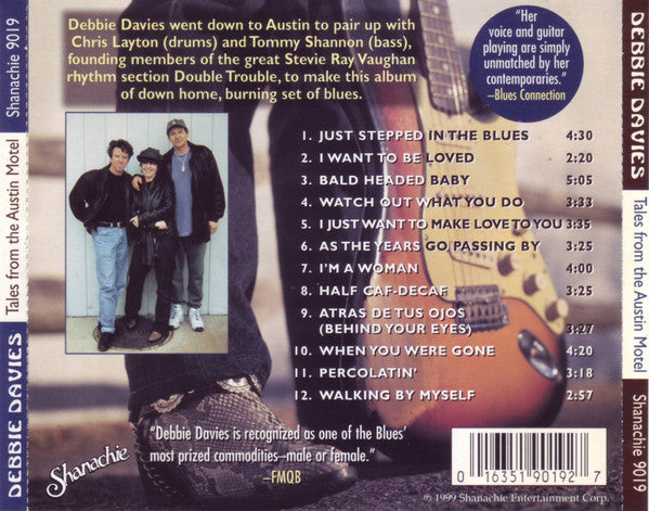 Debbie Davies : Tales From The Austin Motel (CD, Album)