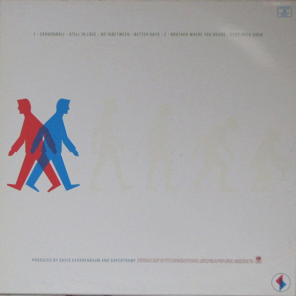 Supertramp : Brother Where You Bound (LP, Album)