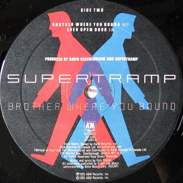 Supertramp : Brother Where You Bound (LP, Album)