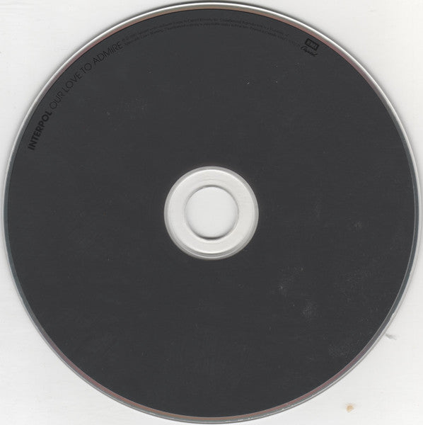 Interpol : Our Love To Admire (CD, Album)