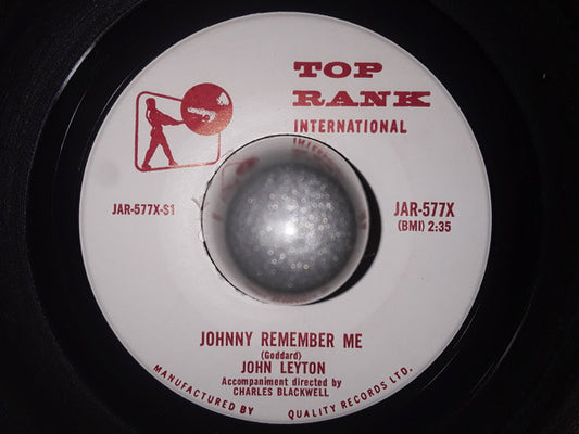 John Leyton : Johnny Remember Me / There Must Be (7", Single)