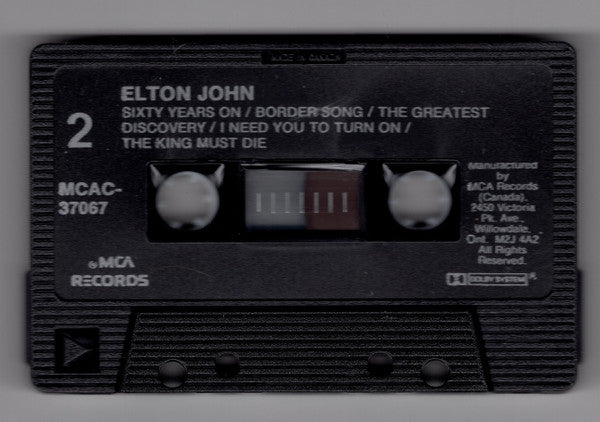 Elton John : Elton John (Cass, Album, RE)