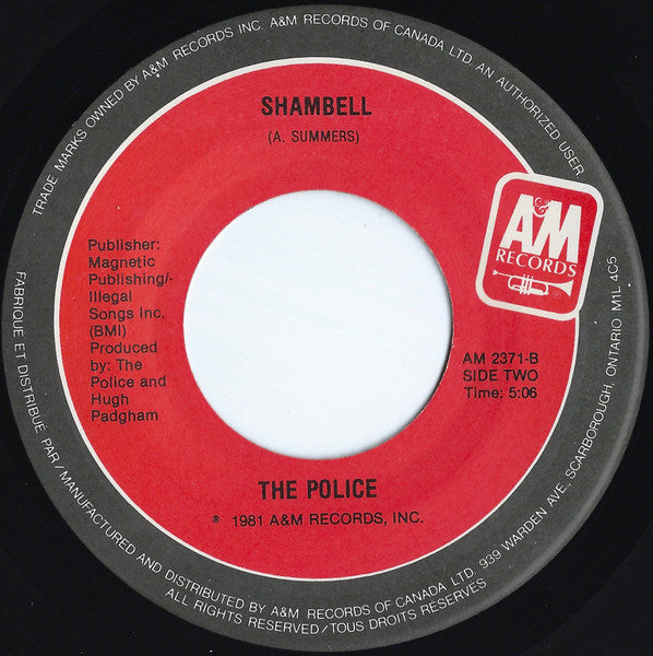 The Police : Every Little Thing She Does Is Magic (7", Single, M/Print)