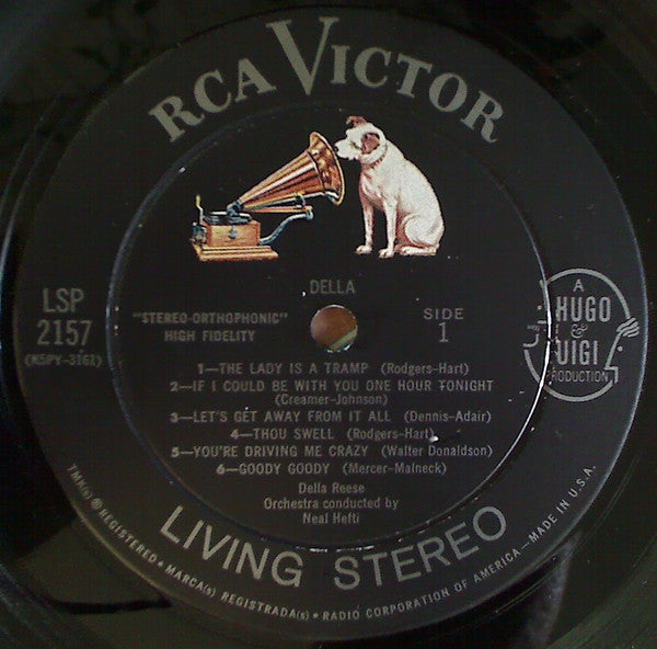 Della Reese : Della (LP, Album, Roc)