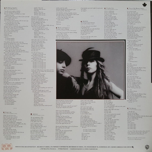 Rickie Lee Jones : Pirates (LP, Album, Imp)
