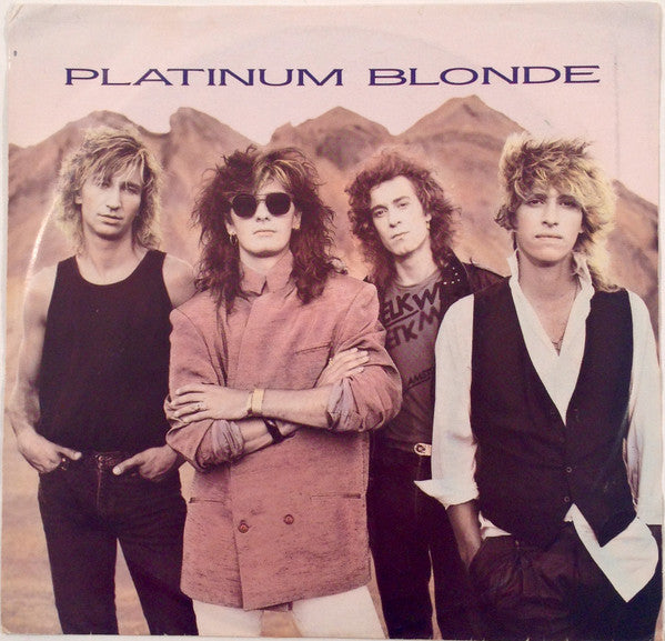 Platinum Blonde : Contact (7", Single)
