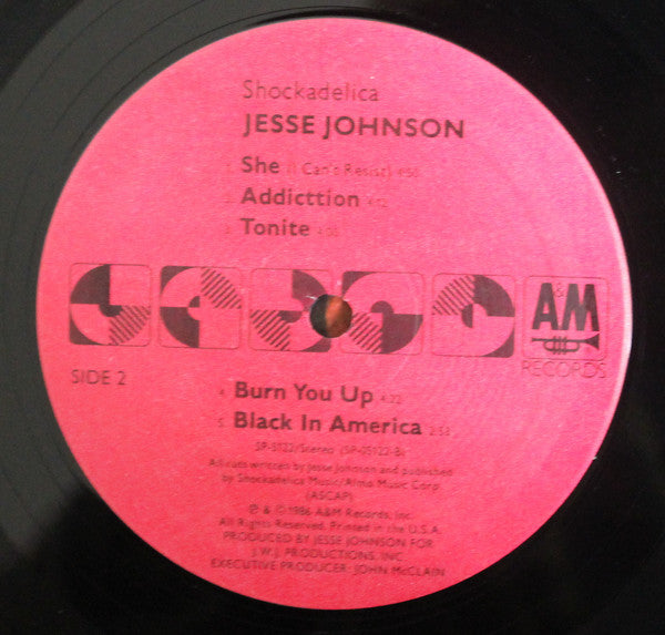 Jesse Johnson : Shockadelica (LP, Album)