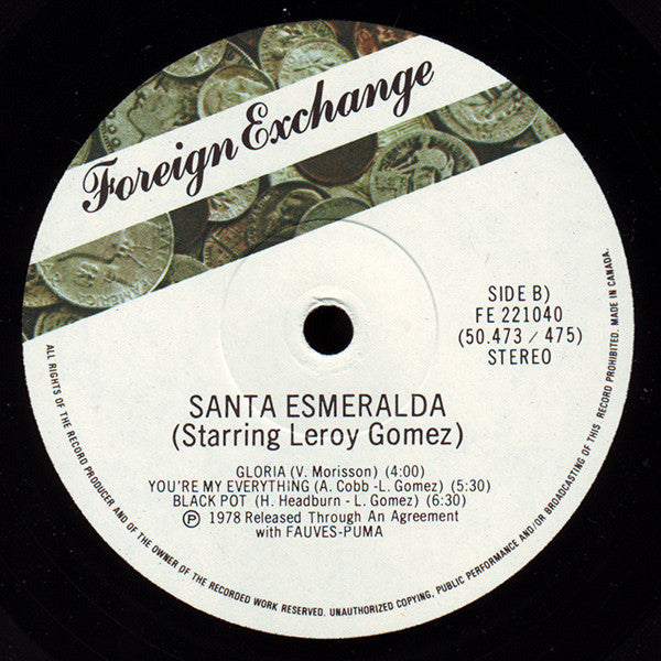 Santa Esmeralda : Don't Let Me Be Misunderstood (LP, Album, RE, Coi)