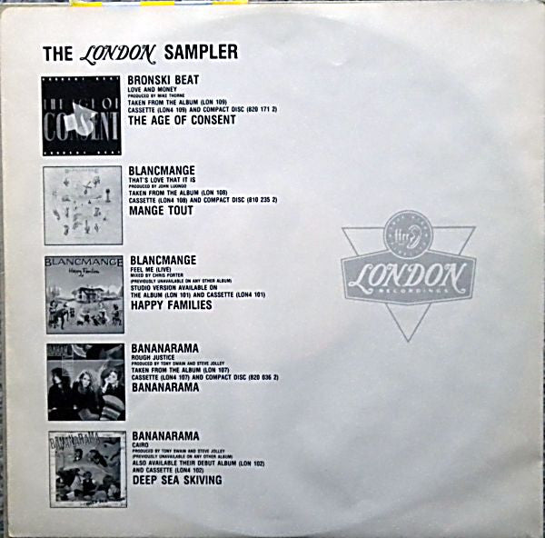 Various : The London Sampler (LP, Comp)