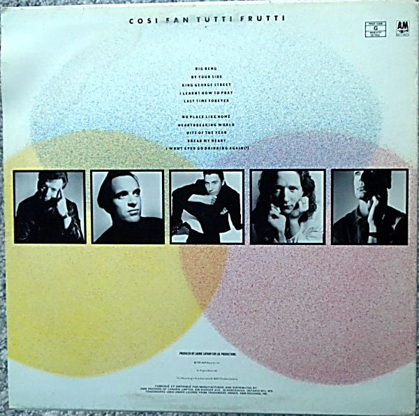 Squeeze (2) : Cosi Fan Tutti Frutti (LP, Album)