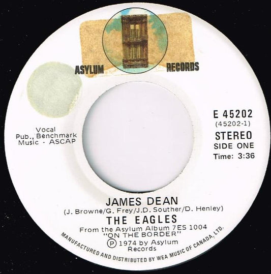 Eagles : James Dean  (7", Single)