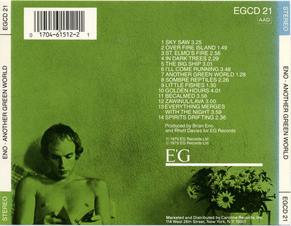 Eno* : Another Green World (CD, Album, RE)