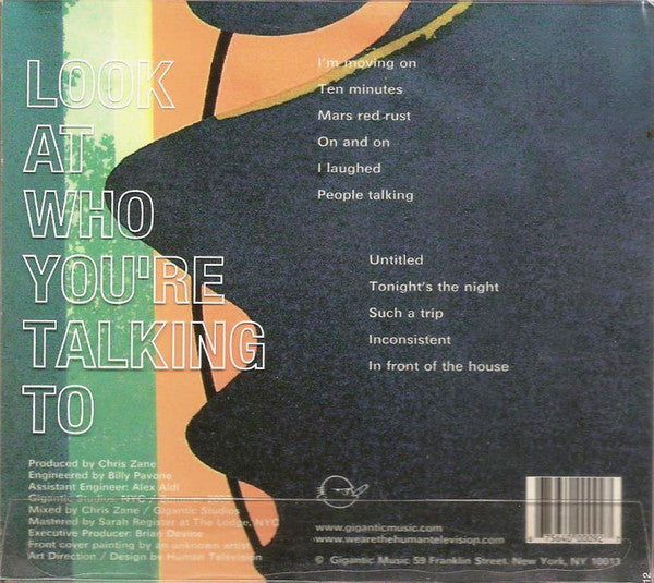 Human Television : Look At Who You're Talking To (CD, Album)