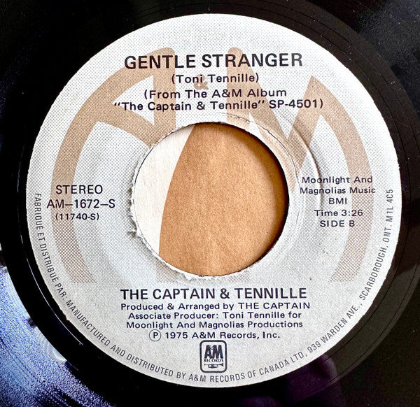 The Captain & Tennille* : Love Will Keep Us Together (7", Single)