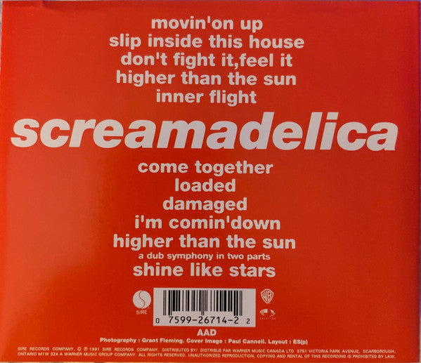 Primal Scream : Screamadelica (CD, Album)