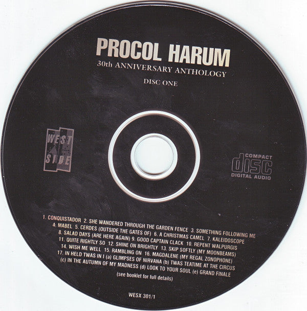 Procol Harum : 30th Anniversary Anthology (3xCD, Comp, Mono, Dis + Box)