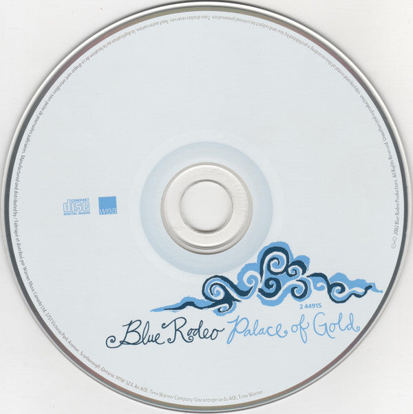 Blue Rodeo : Palace Of Gold (CD, Album)