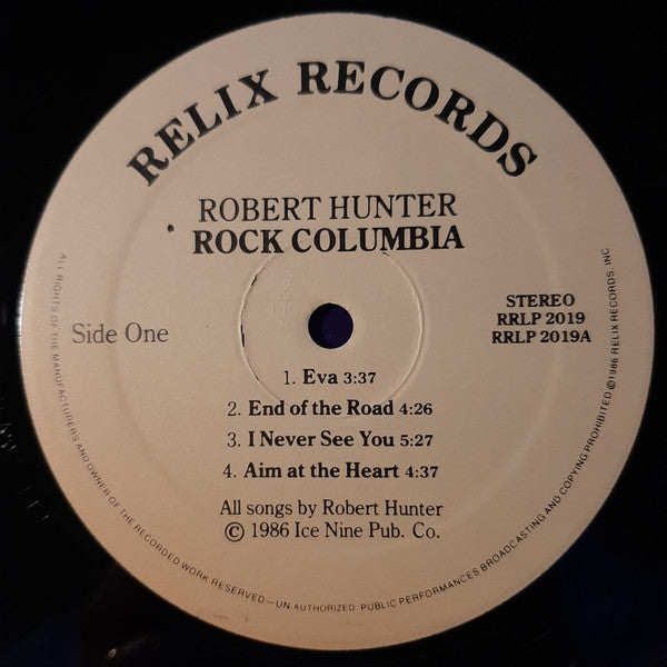 Robert Hunter : Rock Columbia (LP, Album)