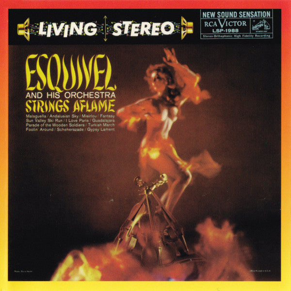 ¡Esquivel!* : Exploring New Sounds In Stereo / Strings Aflame (CD, Comp, RE)
