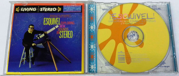 ¡Esquivel!* : Exploring New Sounds In Stereo / Strings Aflame (CD, Comp, RE)