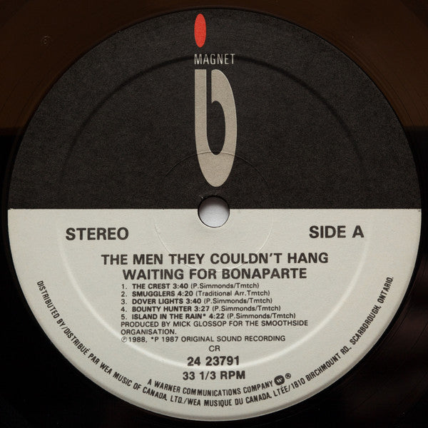 The Men They Couldn't Hang : Waiting For Bonaparte (LP, Album)