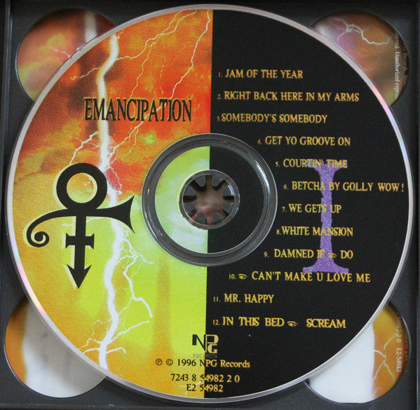 The Artist (Formerly Known As Prince) : Emancipation (3xCD, Album)