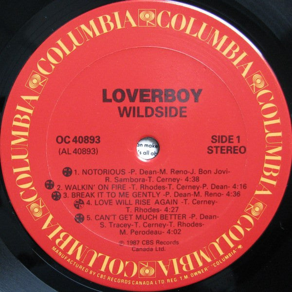 Loverboy : Wildside (LP, Album)
