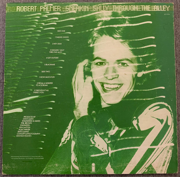 Robert Palmer : Sneakin' Sally Through The Alley (LP, Album)