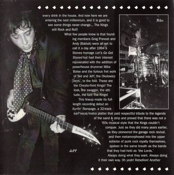 The Chesterfield Kings : Where The Action Is! (CD, Album)