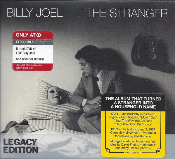 Billy Joel : The Stranger (Legacy Edition) (3xCD, Album, Ltd, RE, RM, Tar)