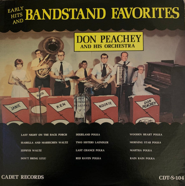 Don Peachey And His Orchestra : Early Hits And Bandstand Favorites (LP, Album)