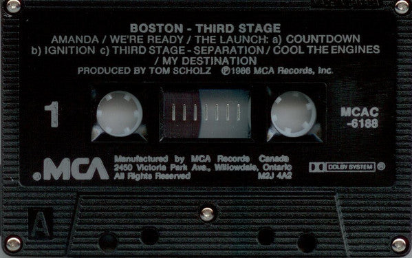Boston : Third Stage (Cass, Album, Dol)