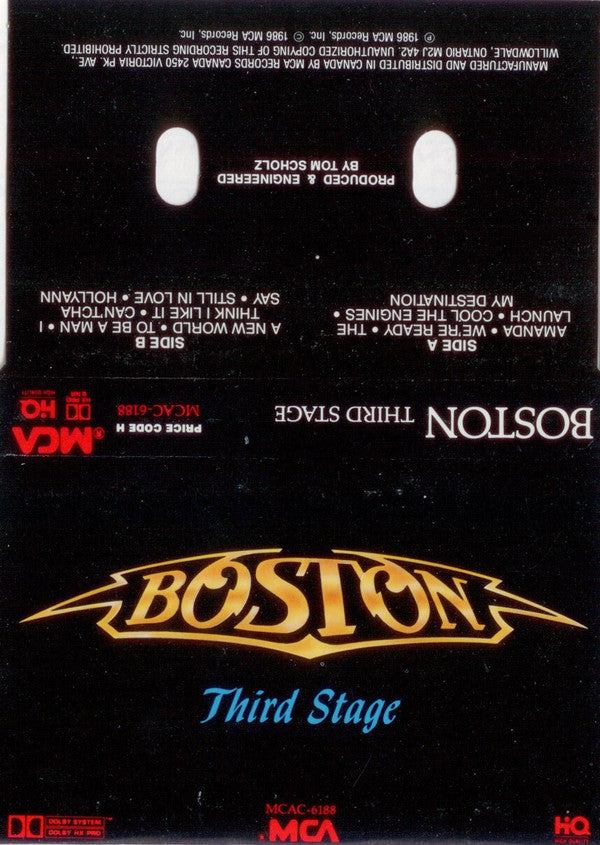 Boston : Third Stage (Cass, Album, Dol)