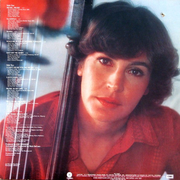 Helen Reddy : Music, Music (LP, Album)