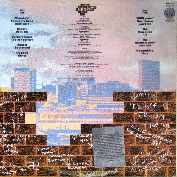 City Boy : City Boy (LP, Album)