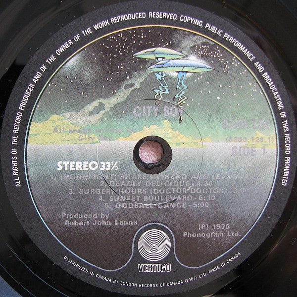 City Boy : City Boy (LP, Album)