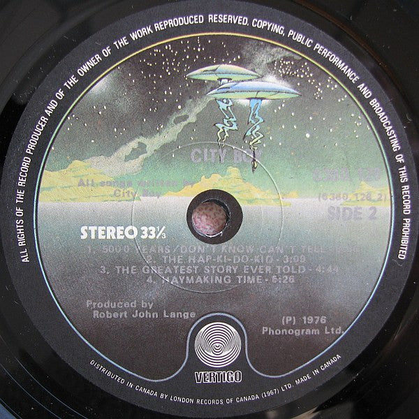City Boy : City Boy (LP, Album)
